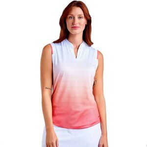 NVO Mai Mockneck Womens Sleeveless Golf Polo
